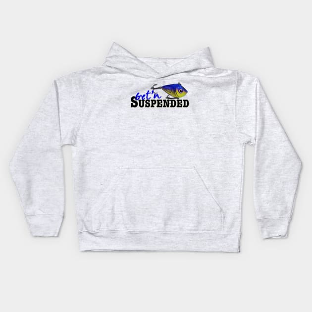 Get'n Suspended Kids Hoodie by bweekley